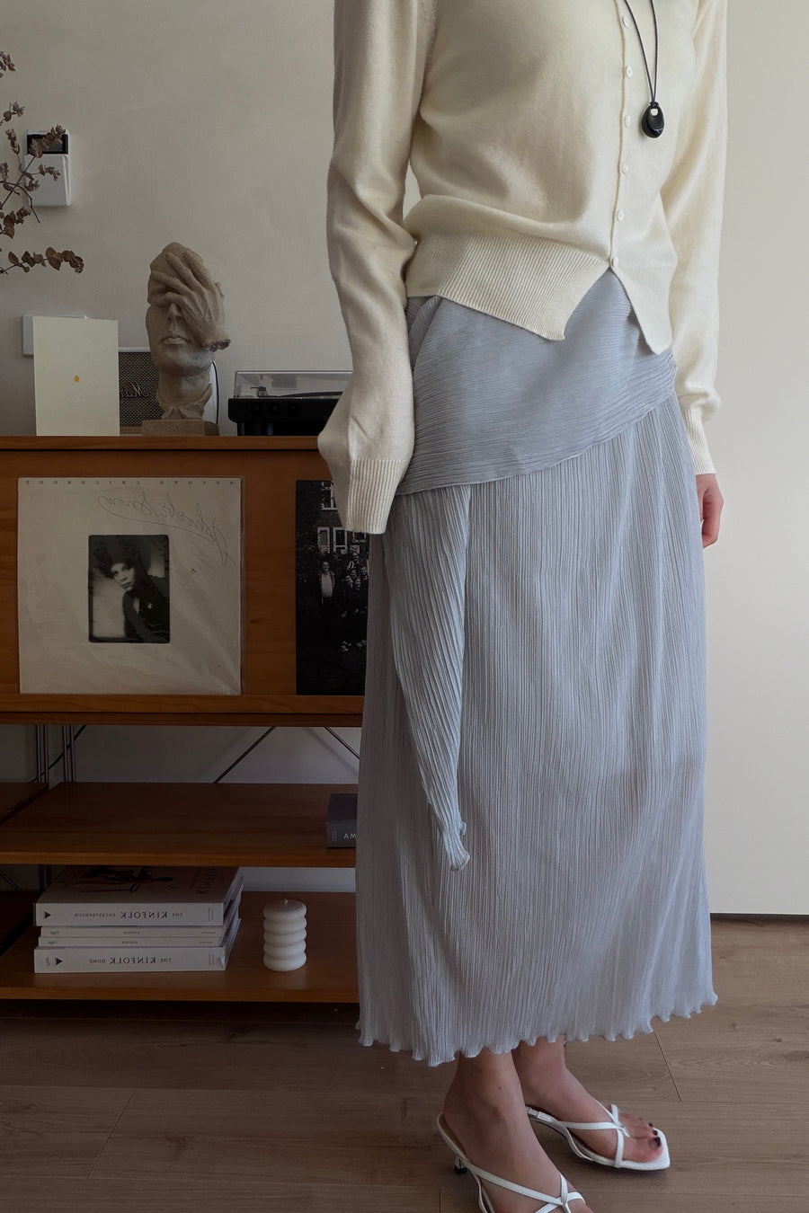 Drape Pleats Skirt