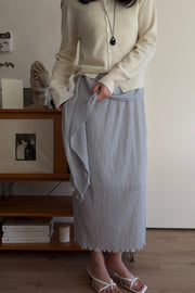 Drape Pleats Skirt