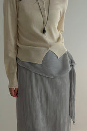 Drape Pleats Skirt