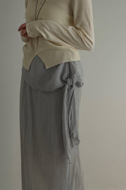 Drape Pleats Skirt