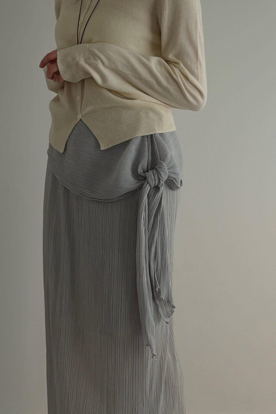 Drape Pleats Skirt