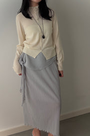 Drape Pleats Skirt