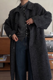 Marlow Brushed Handmade Coat (PREORDER)