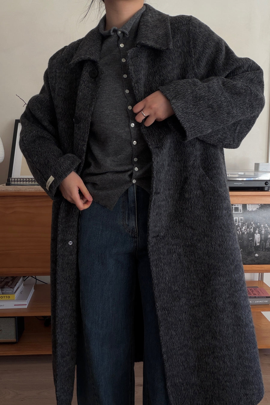 Marlow Brushed Handmade Coat (PREORDER)