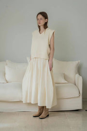 Boxy Wool Vest