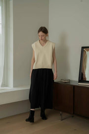 Boxy Wool Vest