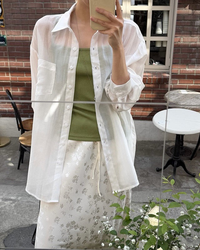 Floral Banding Skirt (long/short)