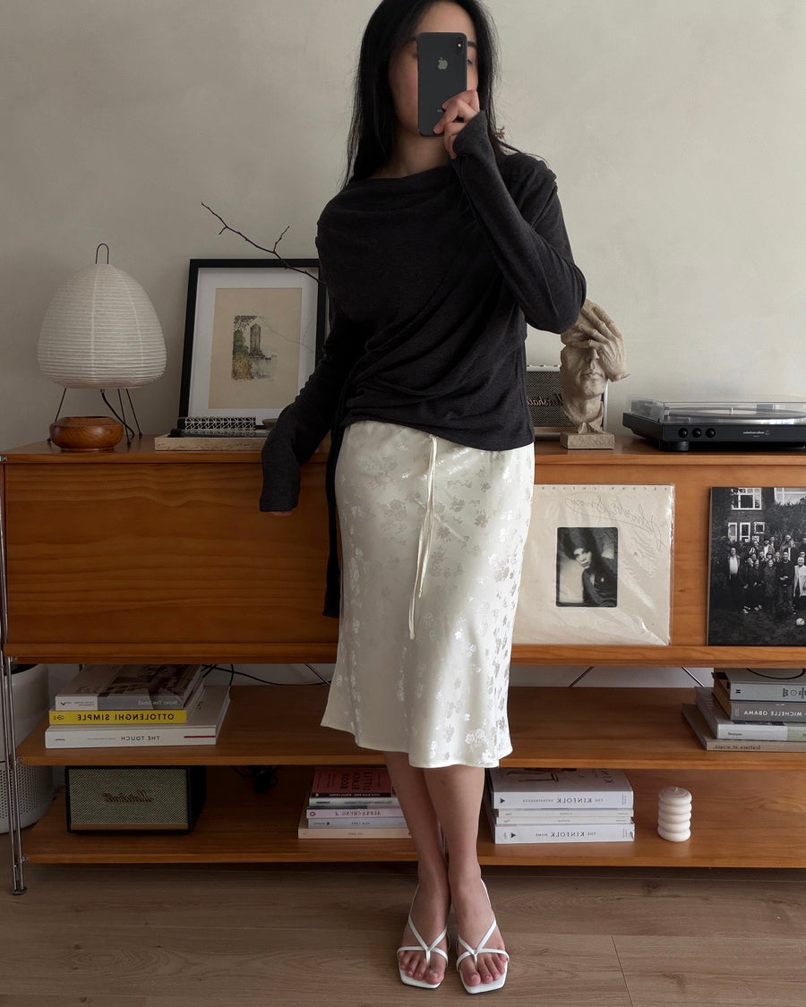 Floral Banding Skirt (long/short)