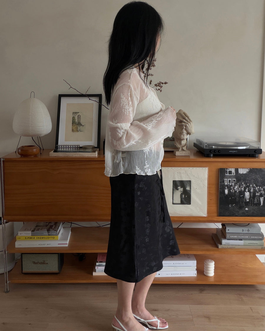 Floral Banding Skirt (long/short)