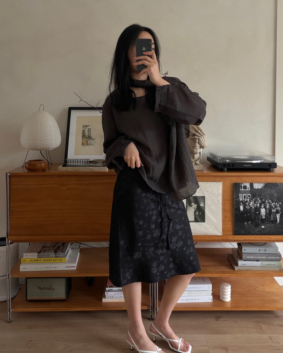 Floral Banding Skirt (long/short)
