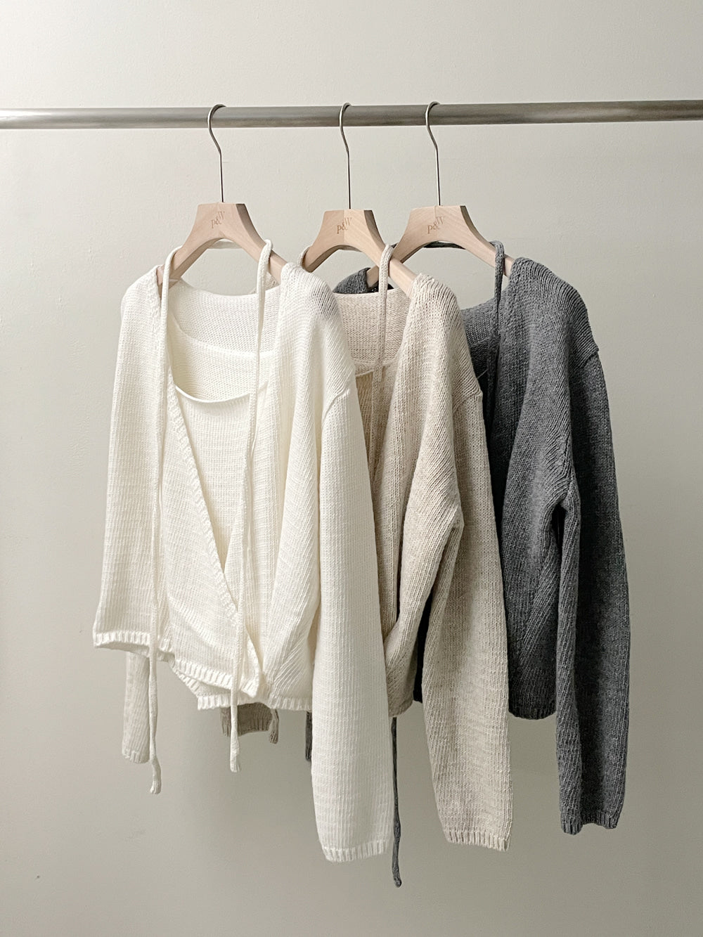 Soft Wrap Knit Set (2nd preorder)