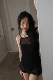 Aire Mesh Swim Dress (PREORDER)
