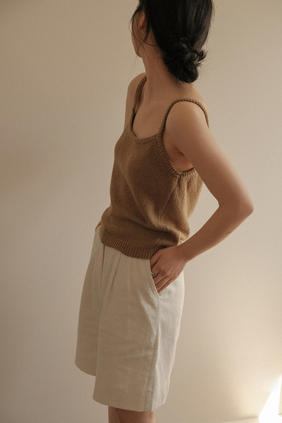 Simple Linen Shorts