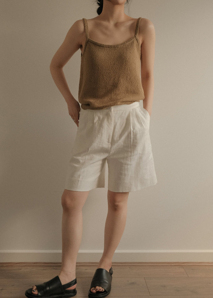 Simple Linen Shorts