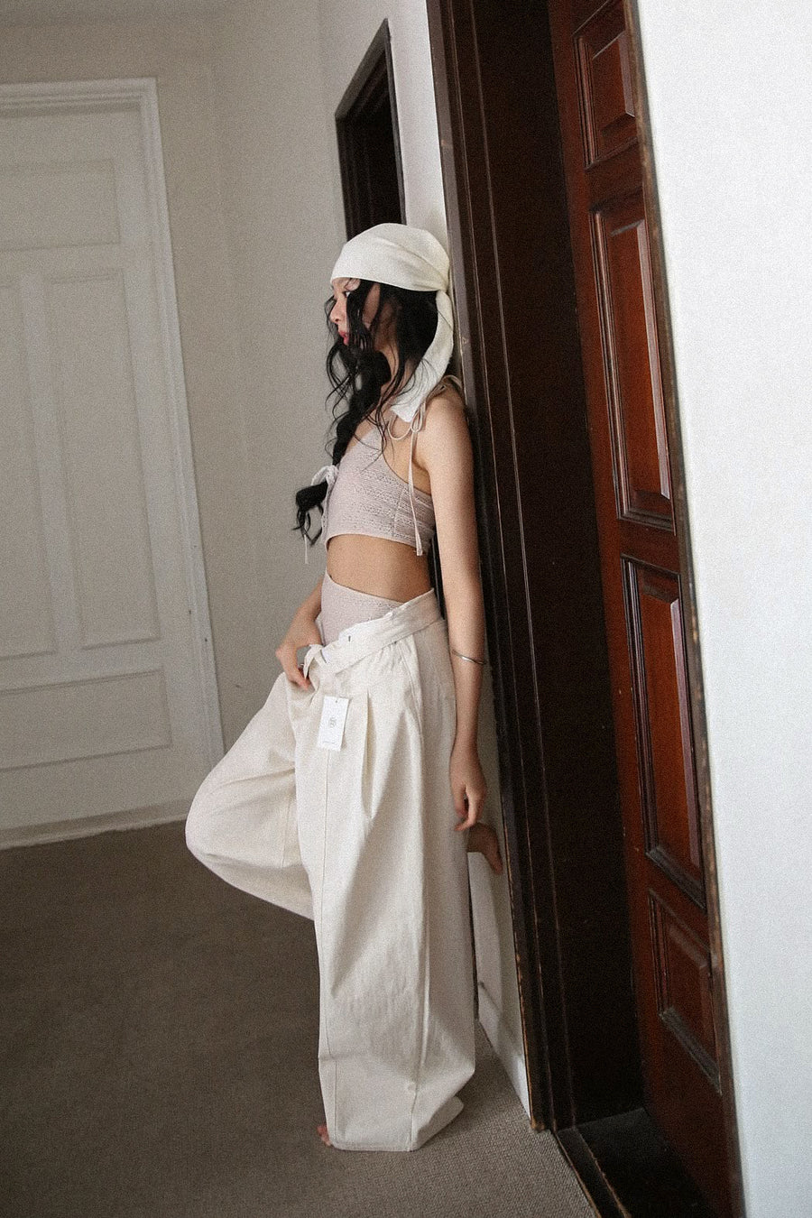 Contour Cutout Knitted Swimsuit (PREORDER)