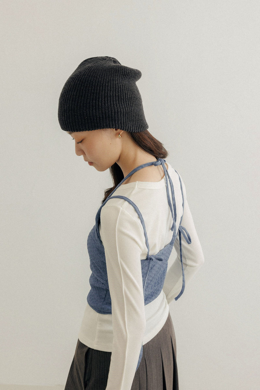 Layered Tie Cami Top (PREORDER)