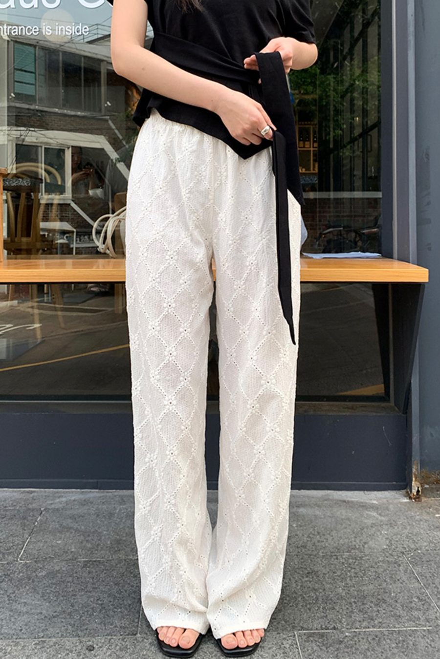 Embroidered Pants