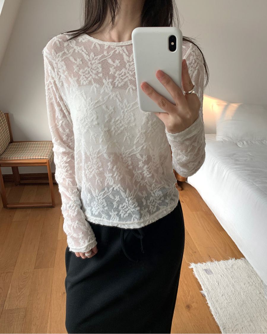 Vintage Jacquard Tee