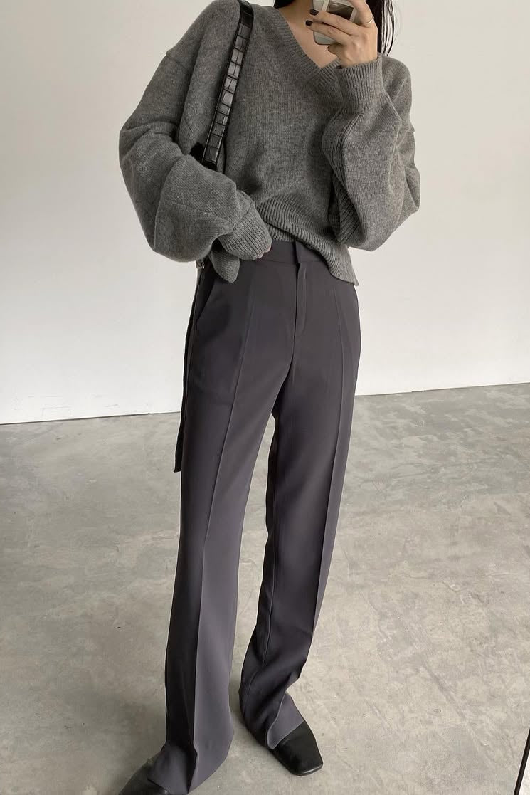 by DOE - Straight Leg Slit Slack