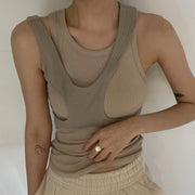 by DOE - Micro-rib Flattering Bra Tank