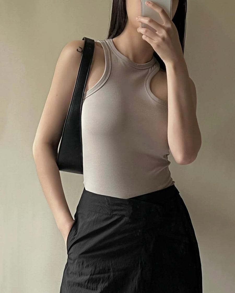 by DOE - Asymmetrical Bra Tank