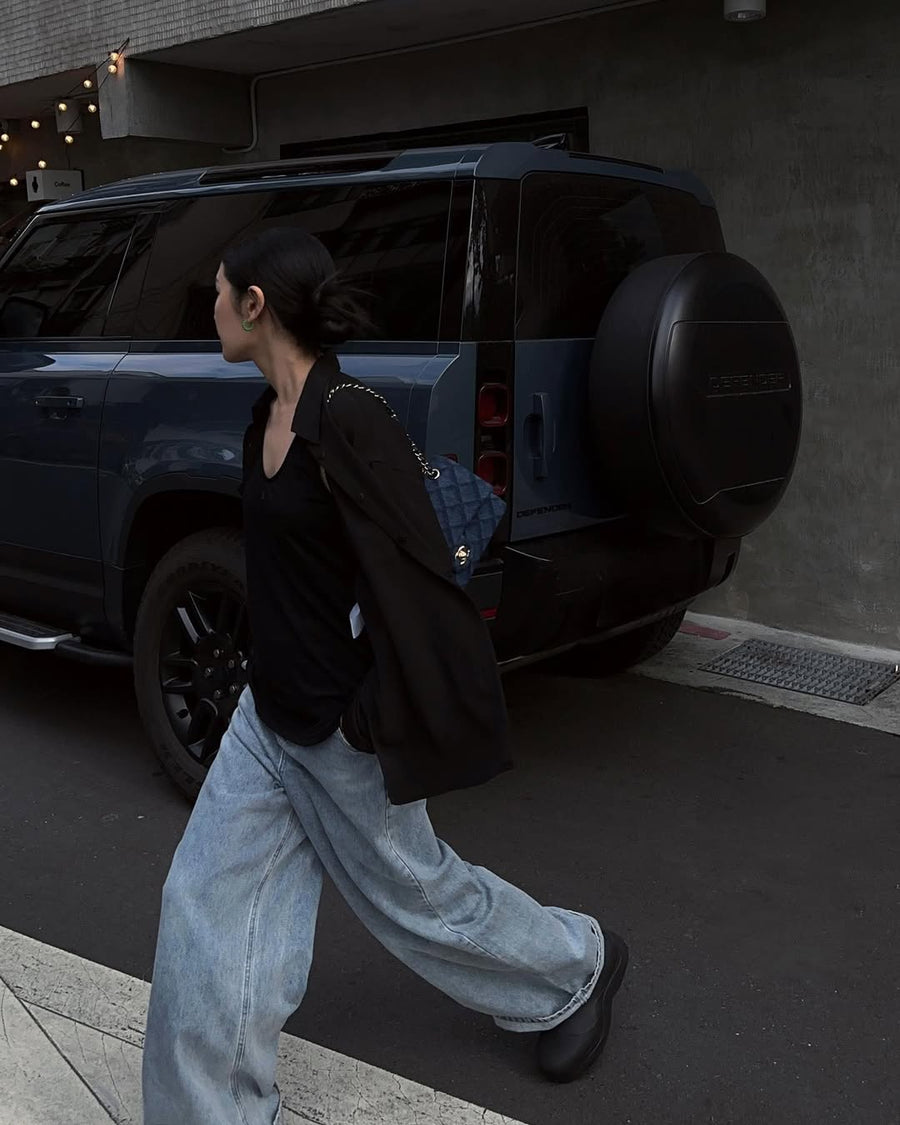 by DOE - Low-Rise Wide-Leg Denim Jeans