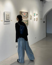 by DOE - Low-Rise Wide-Leg Denim Jeans