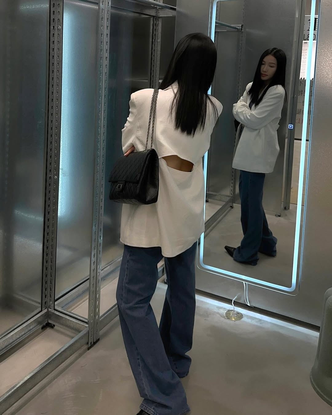 by DOE - Linen Spliced Blazer