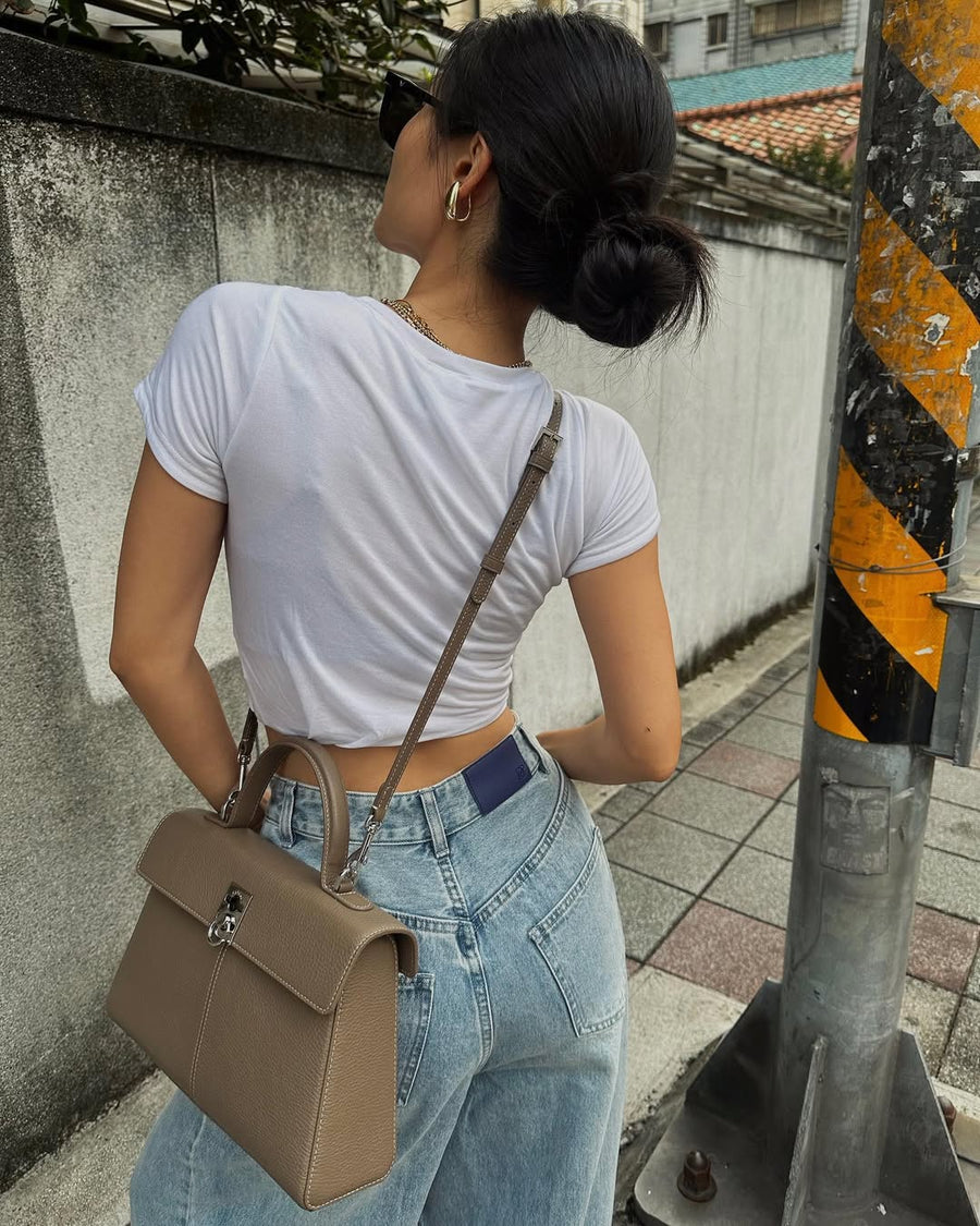 by DOE - Low-Rise Wide-Leg Denim Jeans