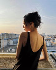 by DOE - Stretchy Cutout Shoulder Maxi Dress