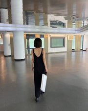 by DOE - Stretchy Cutout Shoulder Maxi Dress