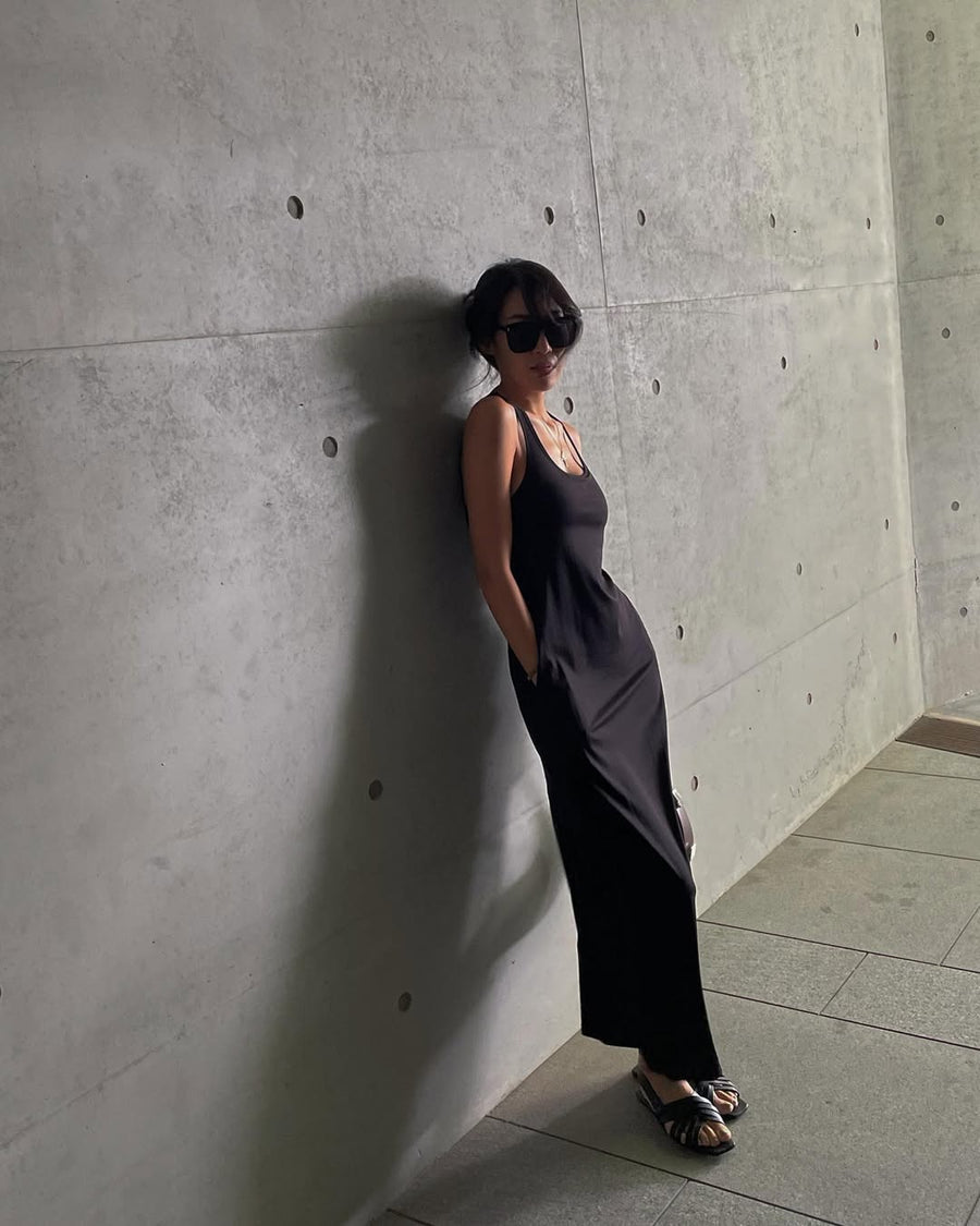 by DOE - U-neck Thin-Strap Bra Dress