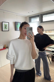 by DOE - Off-Shoulder Sweatshirt