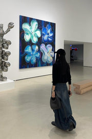 by DOE - Stonewashed Denim Maxi Skirt