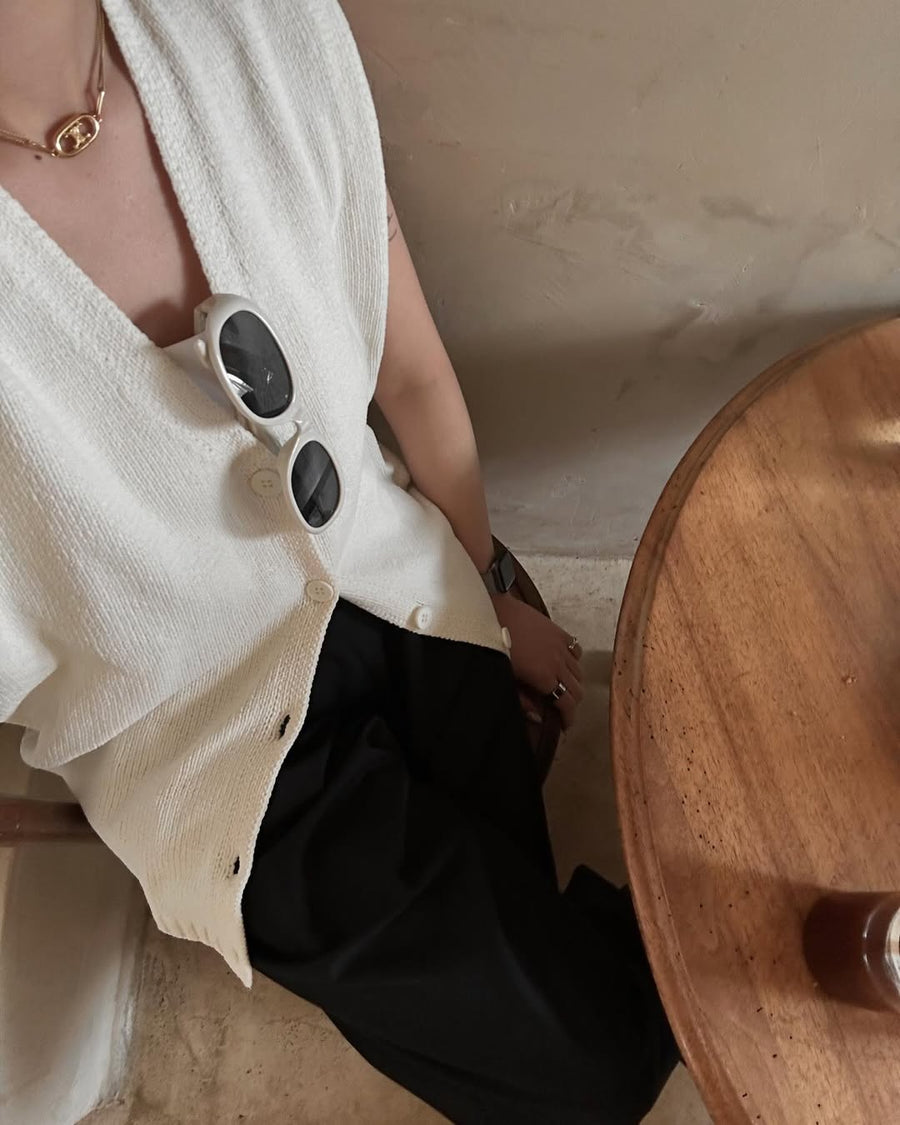 by DOE - Textured Knitted Vest