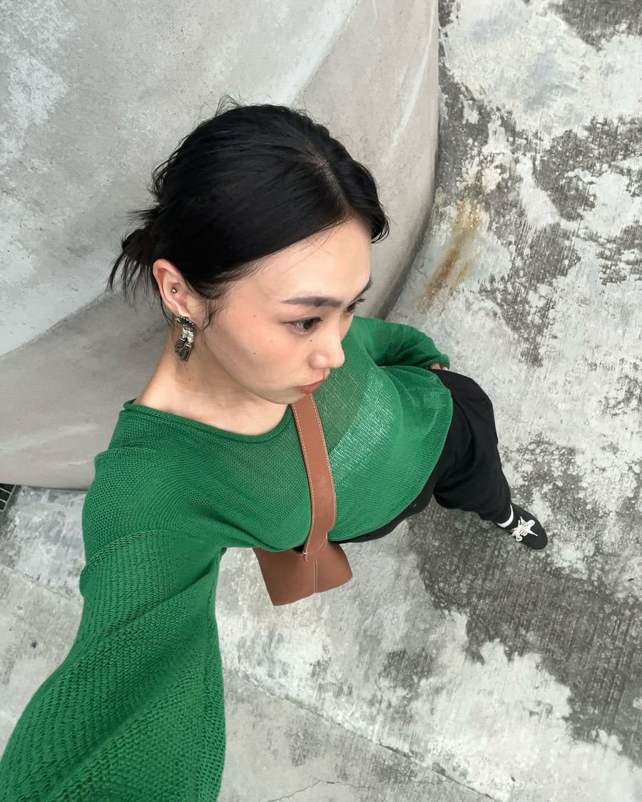 by DOE - Flat Yarn Round Neck Knit