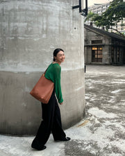 by DOE - Flat Yarn Round Neck Knit