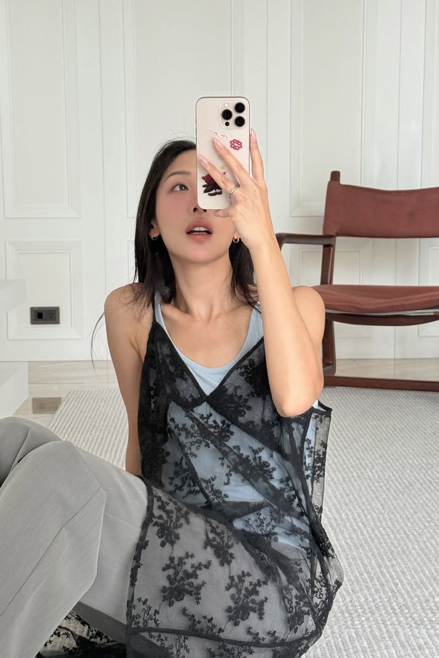 by DOE - Lace Embroidery Dress (PREORDER)