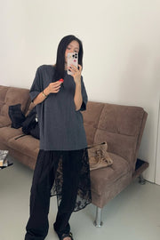 by DOE - Lace Embroidery Wrap Skirt (PREORDER)