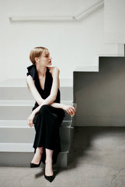 by DOE - Mist-Glow Halter Backless Dress (PREORDER)