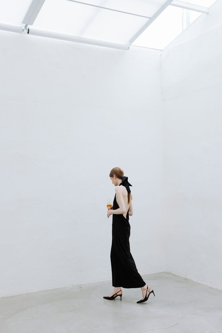 by DOE - Mist-Glow Halter Backless Dress (PREORDER)