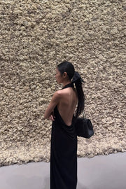 by DOE - Mist-Glow Halter Backless Dress (PREORDER)