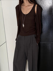 Softline Cami Cardigan Set