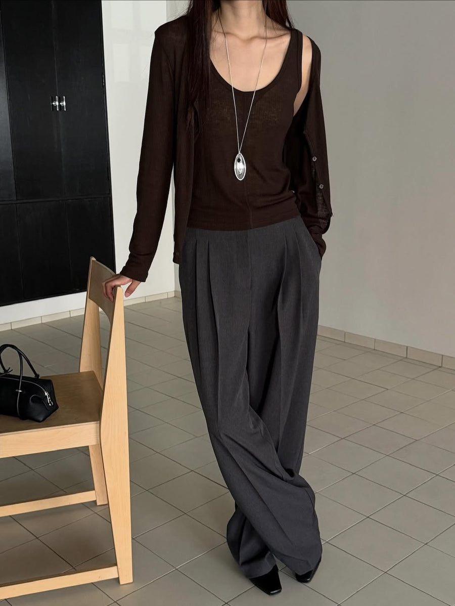 Softline Cami Cardigan Set