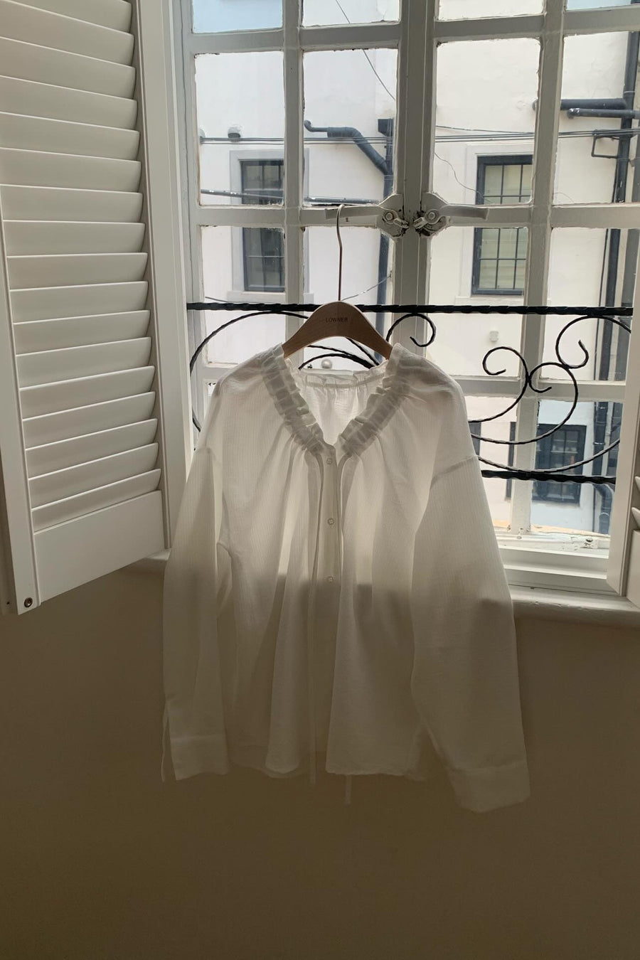 Marvel Ruffle Tie Blouse