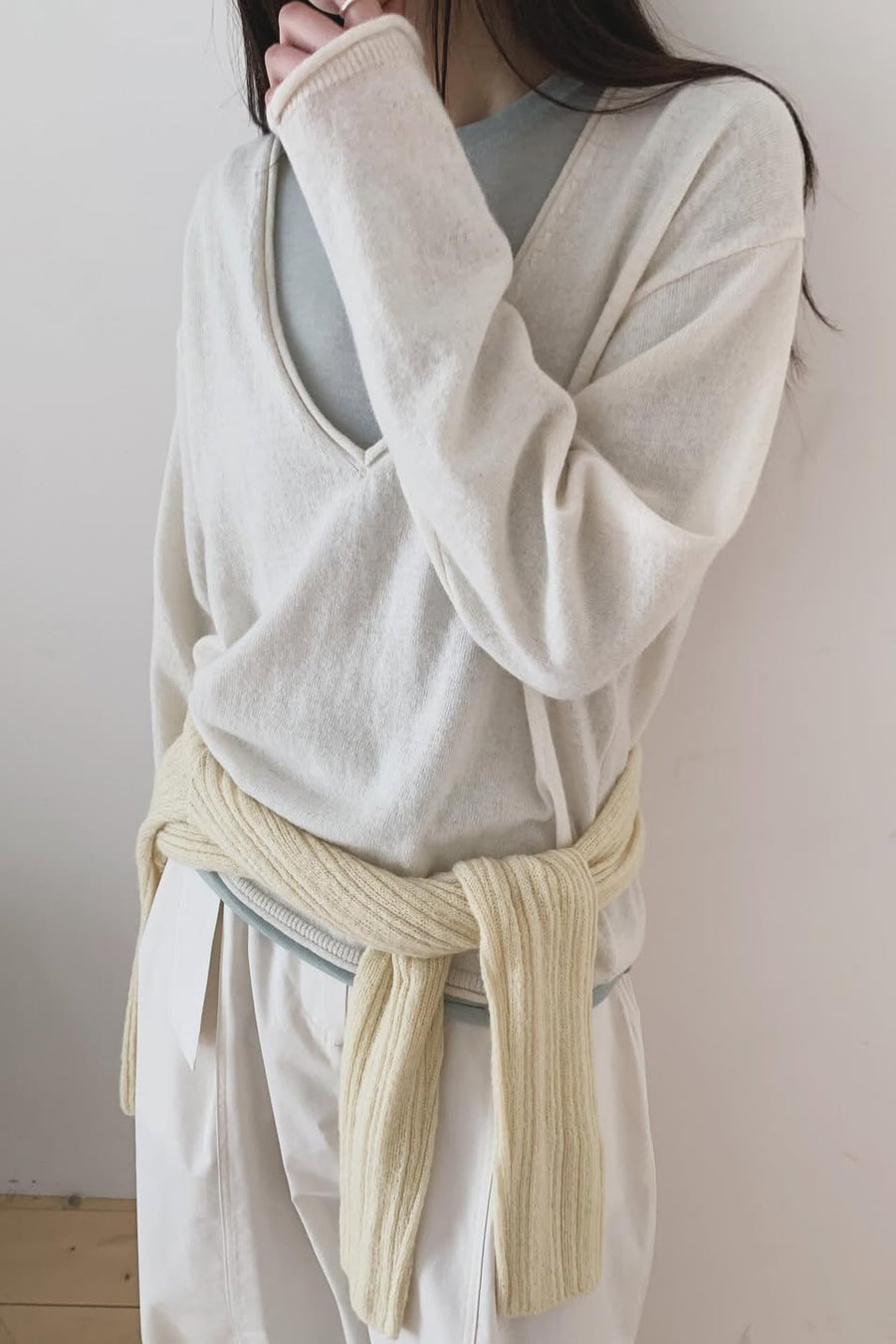 Mog Light Layer Knit