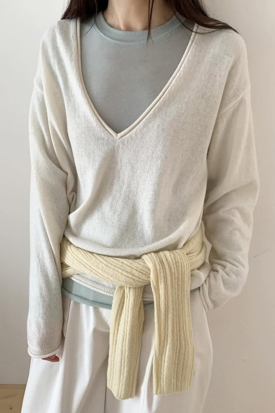 Mog Light Layer Knit