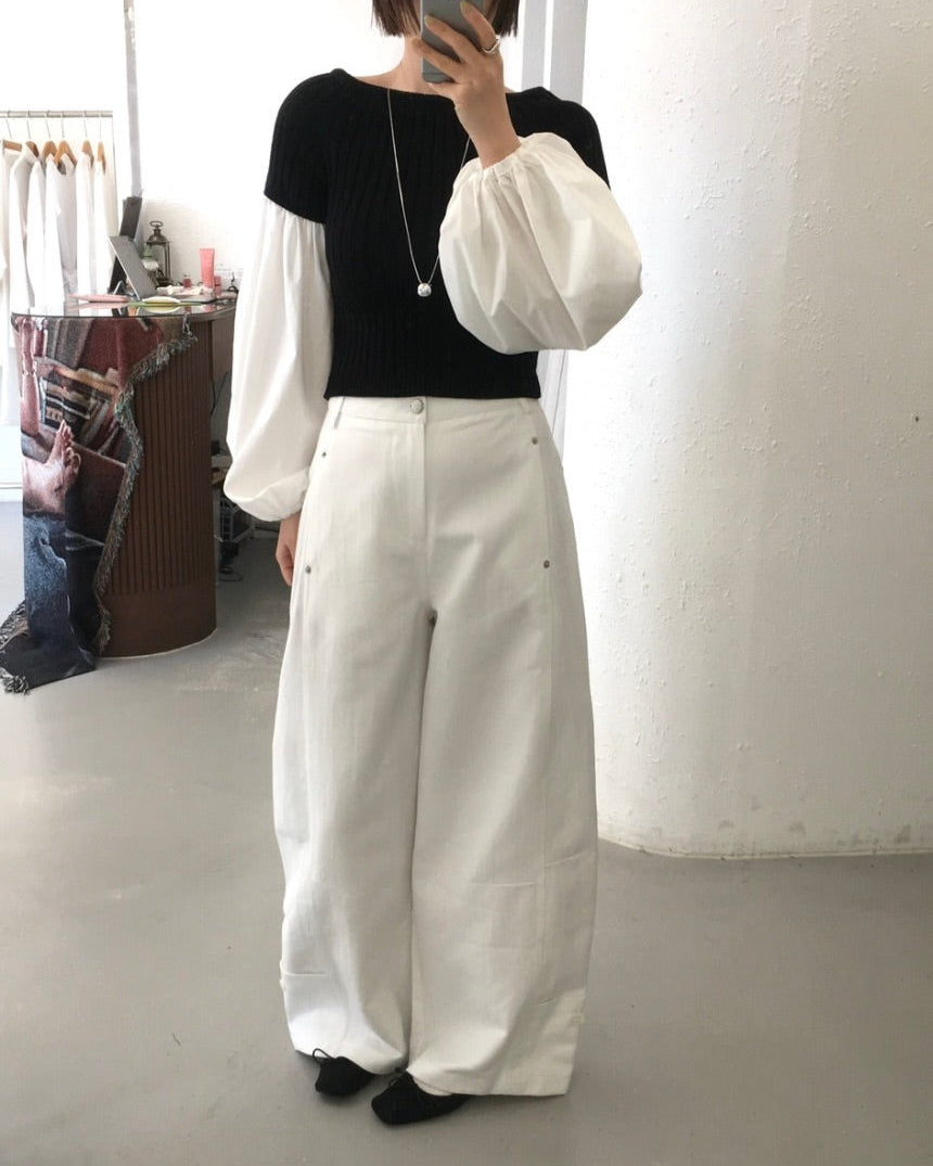 Cup Curved Denim