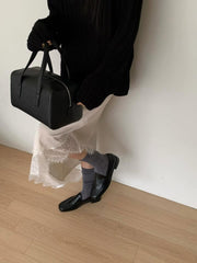 Moonlight Asymmetric Lace Satin Skirt (PREORDER)