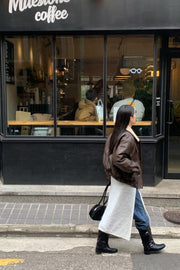 Shearling Leather Jacket